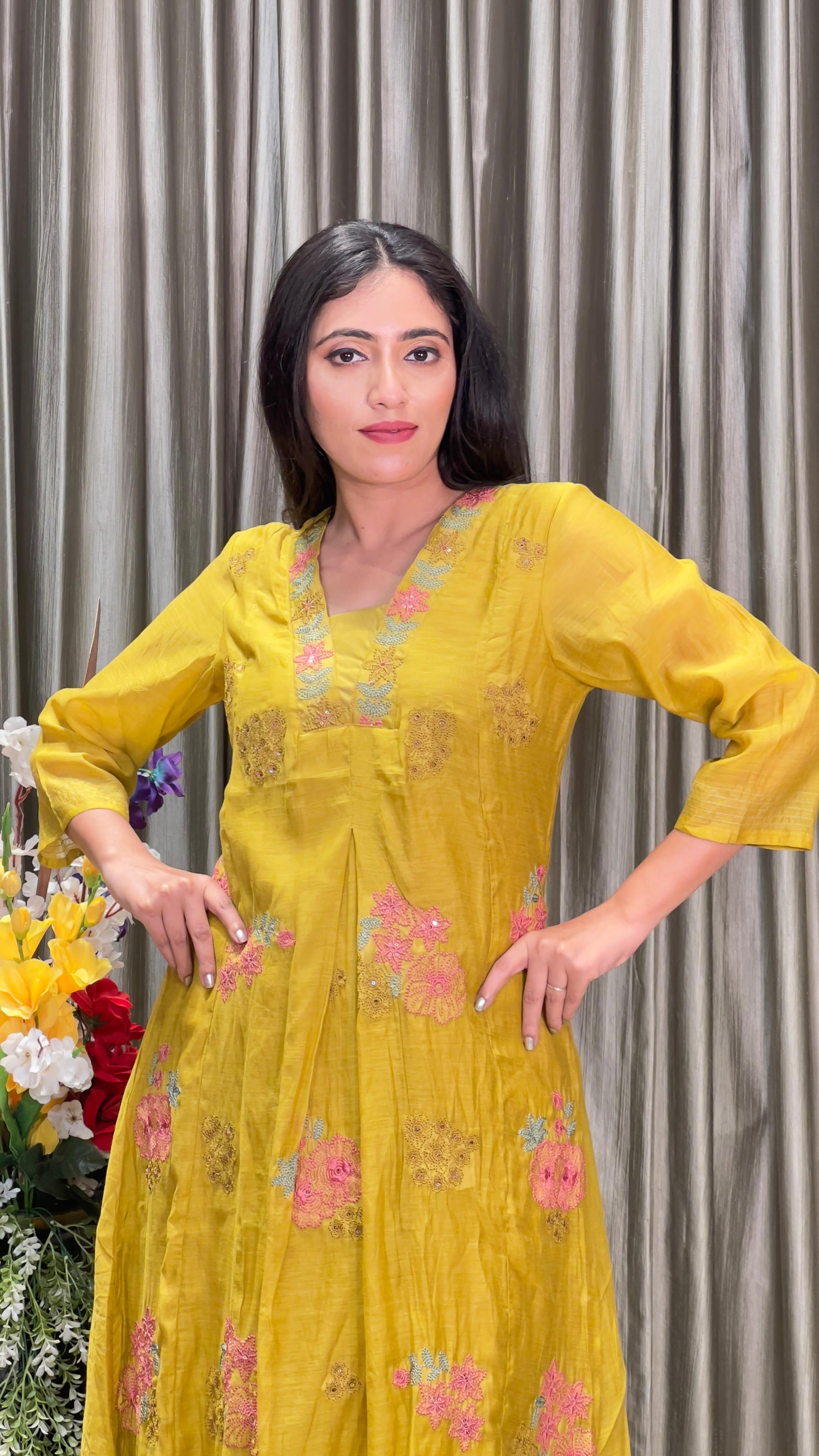 A-LINE FALARE KURTA SET CASUAL ,DAILY,OFFICE WEAR KURTA SET