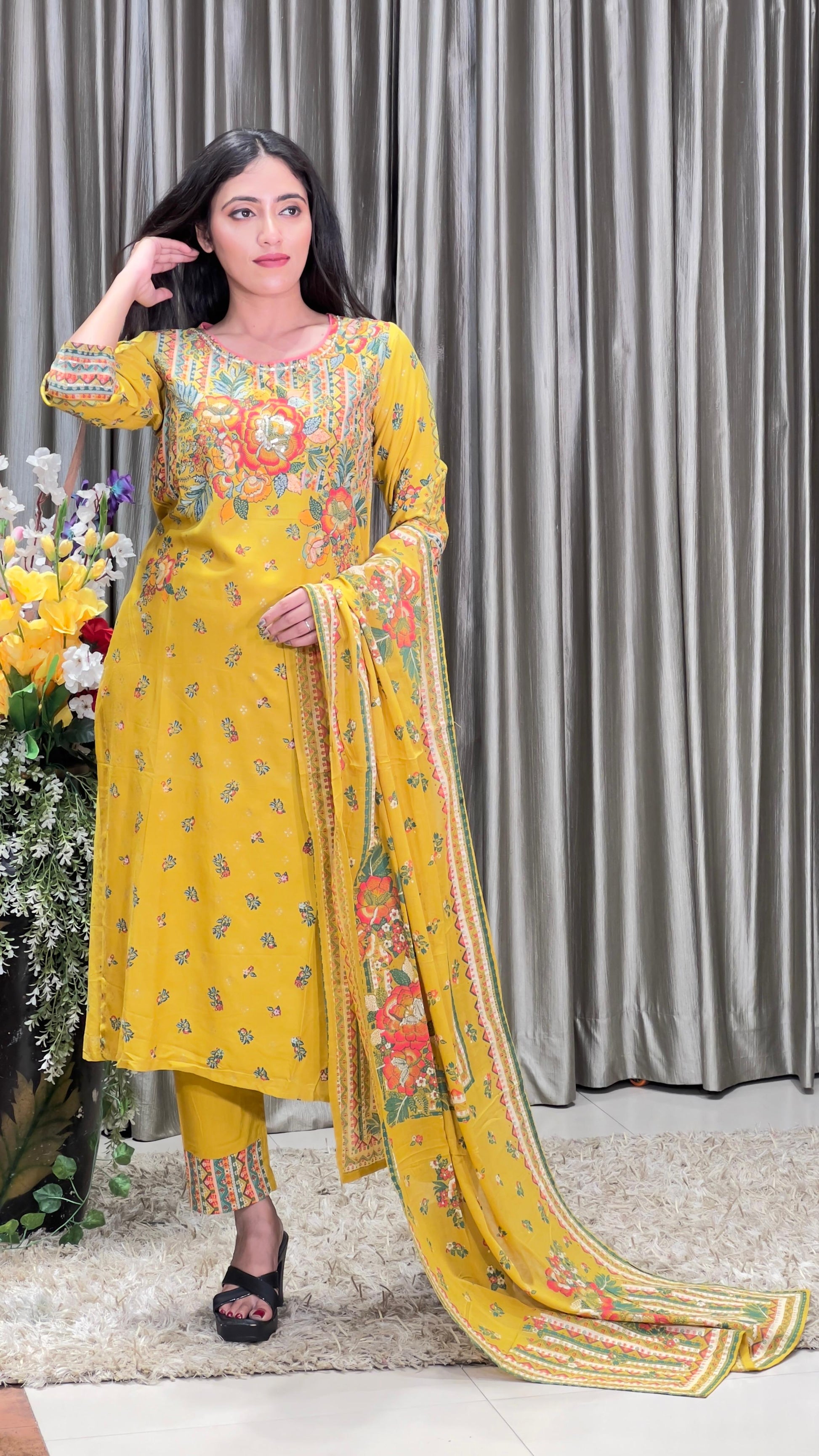DAILY WEAR COTTON KURTA SET