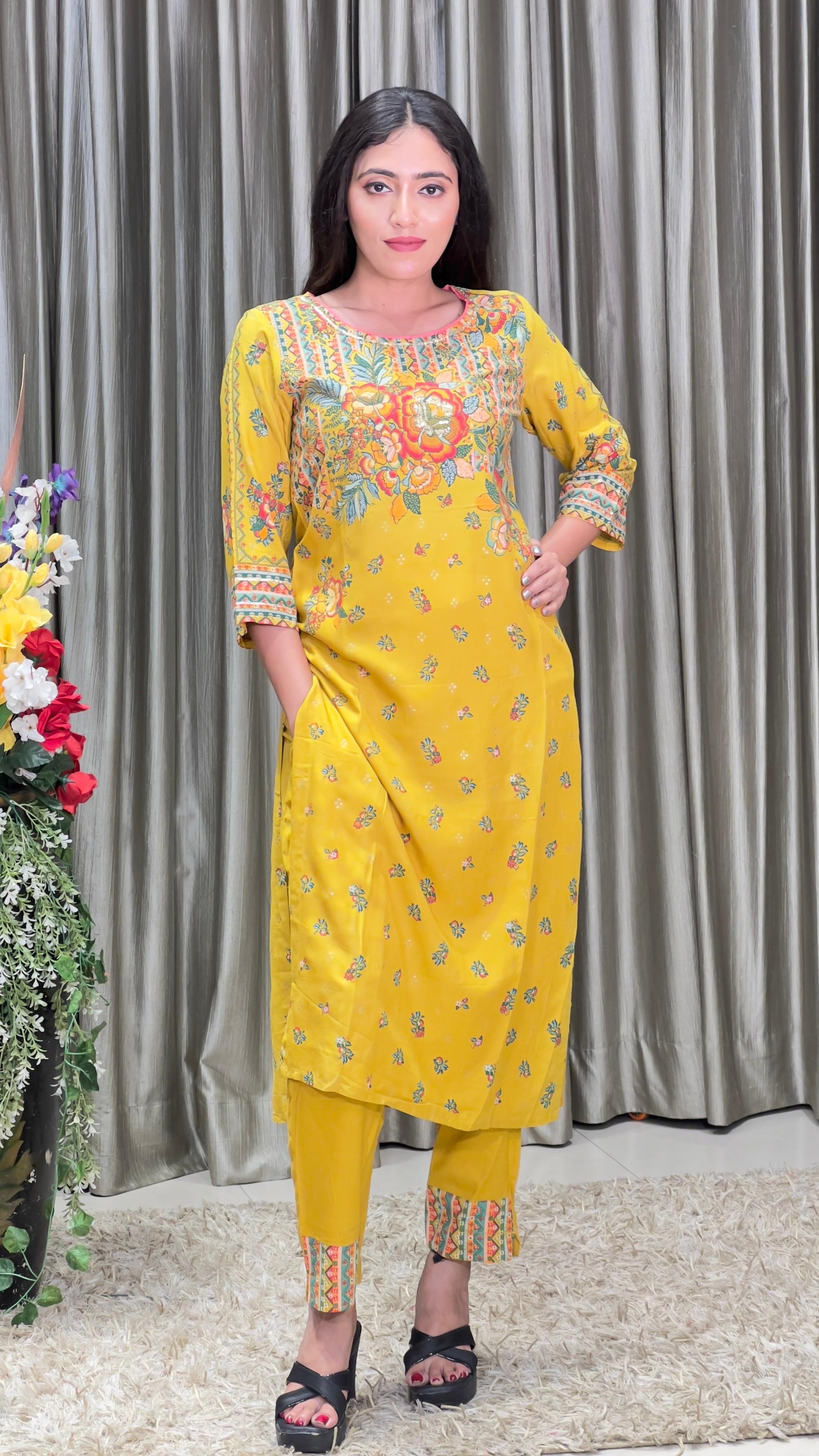 DAILY WEAR COTTON KURTA SET