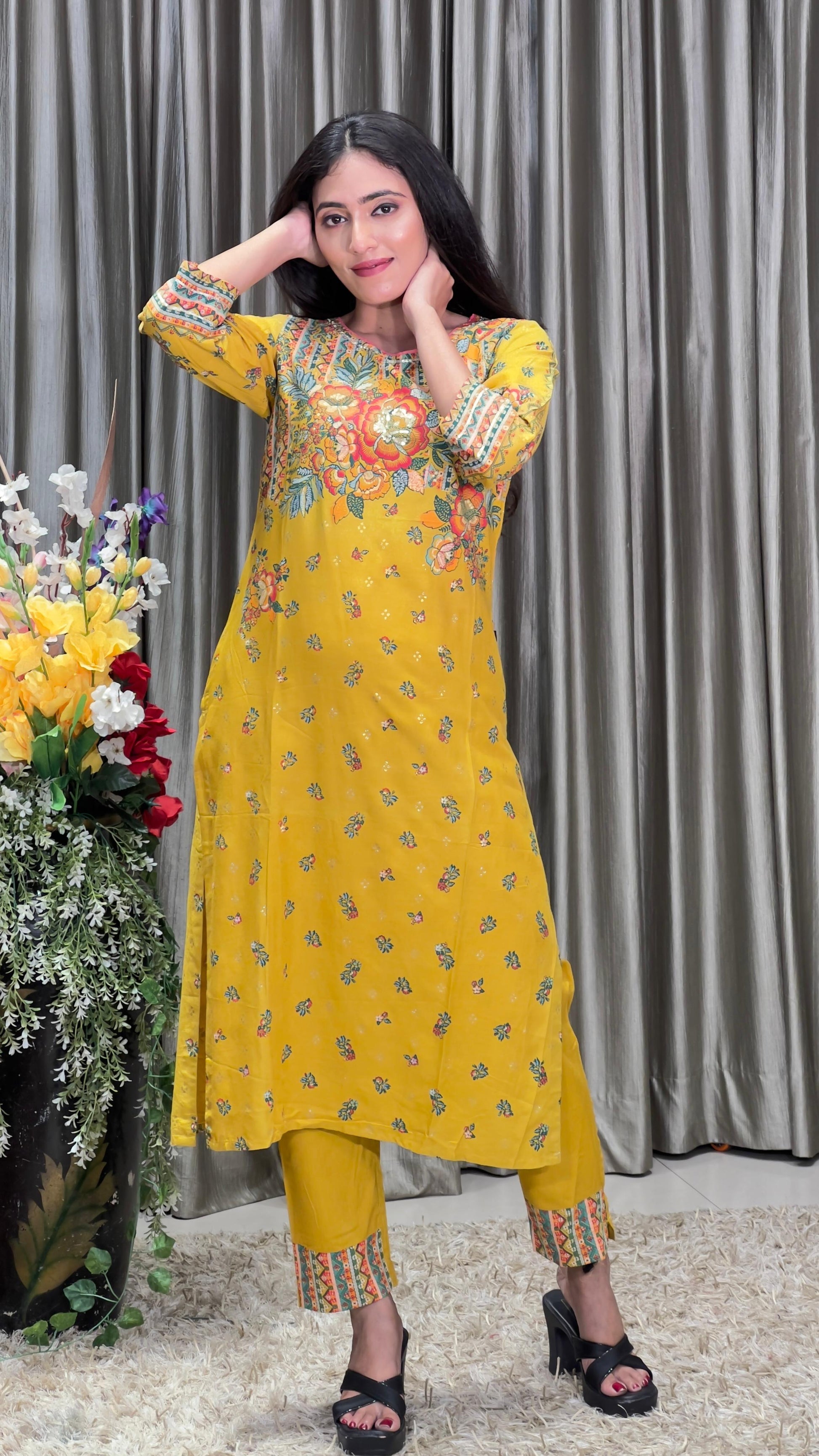 DAILY WEAR COTTON KURTA SET