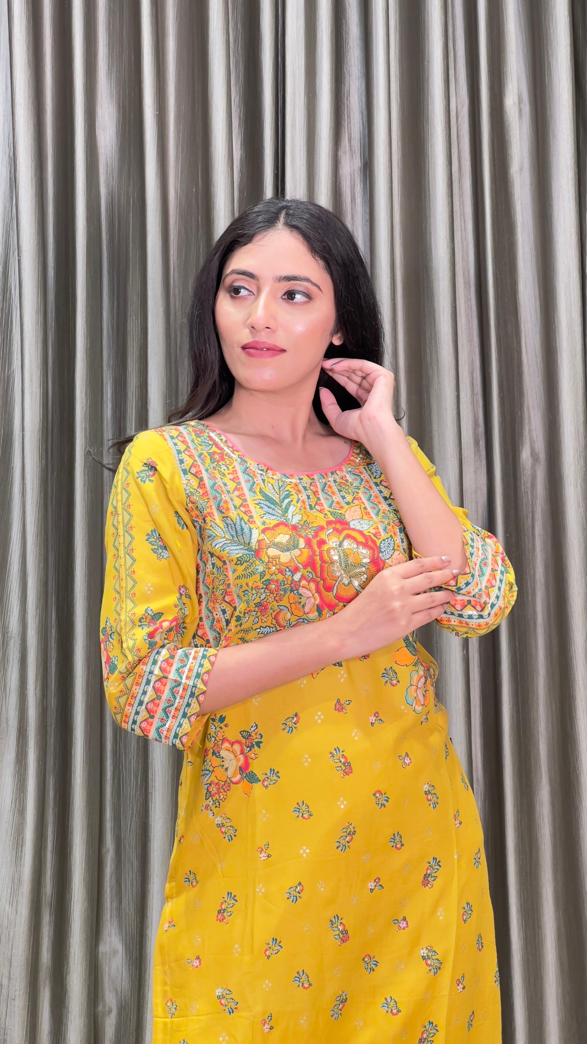 DAILY WEAR COTTON KURTA SET