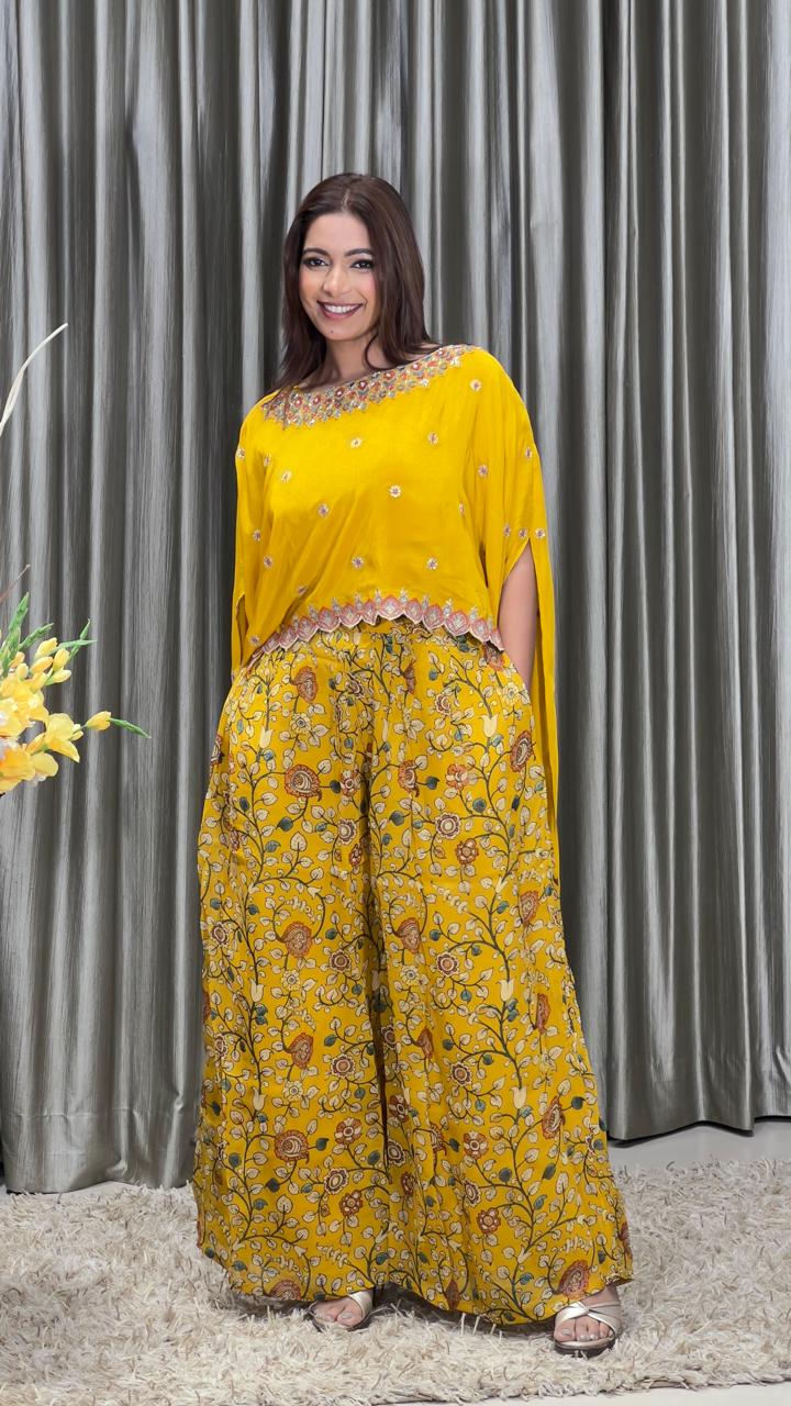 INDO-WESTERN HALDI, EVENING OCCASSION,PARTY WEAR
