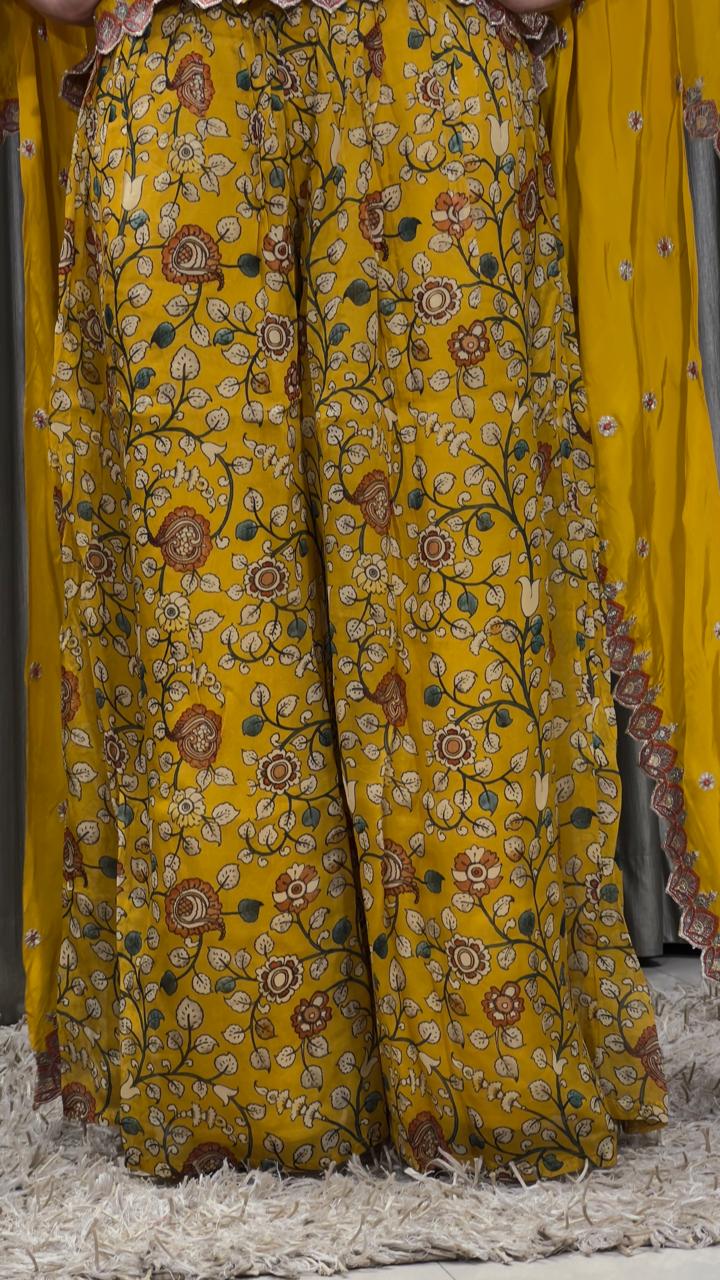 INDO-WESTERN HALDI, EVENING OCCASSION,PARTY WEAR