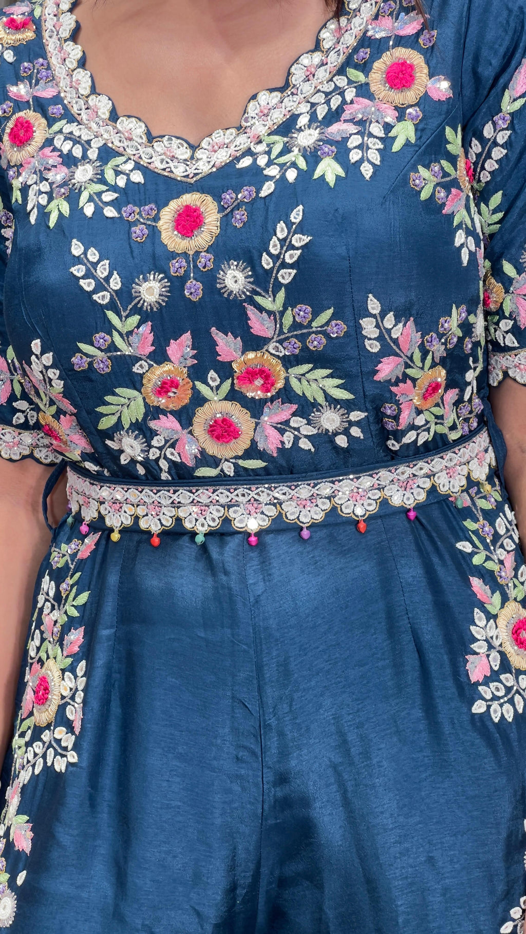 INDO-WESTERN JUMPSUIT COCKTAIL,EVENING OCCASSION,PARTY WEAR DRESS