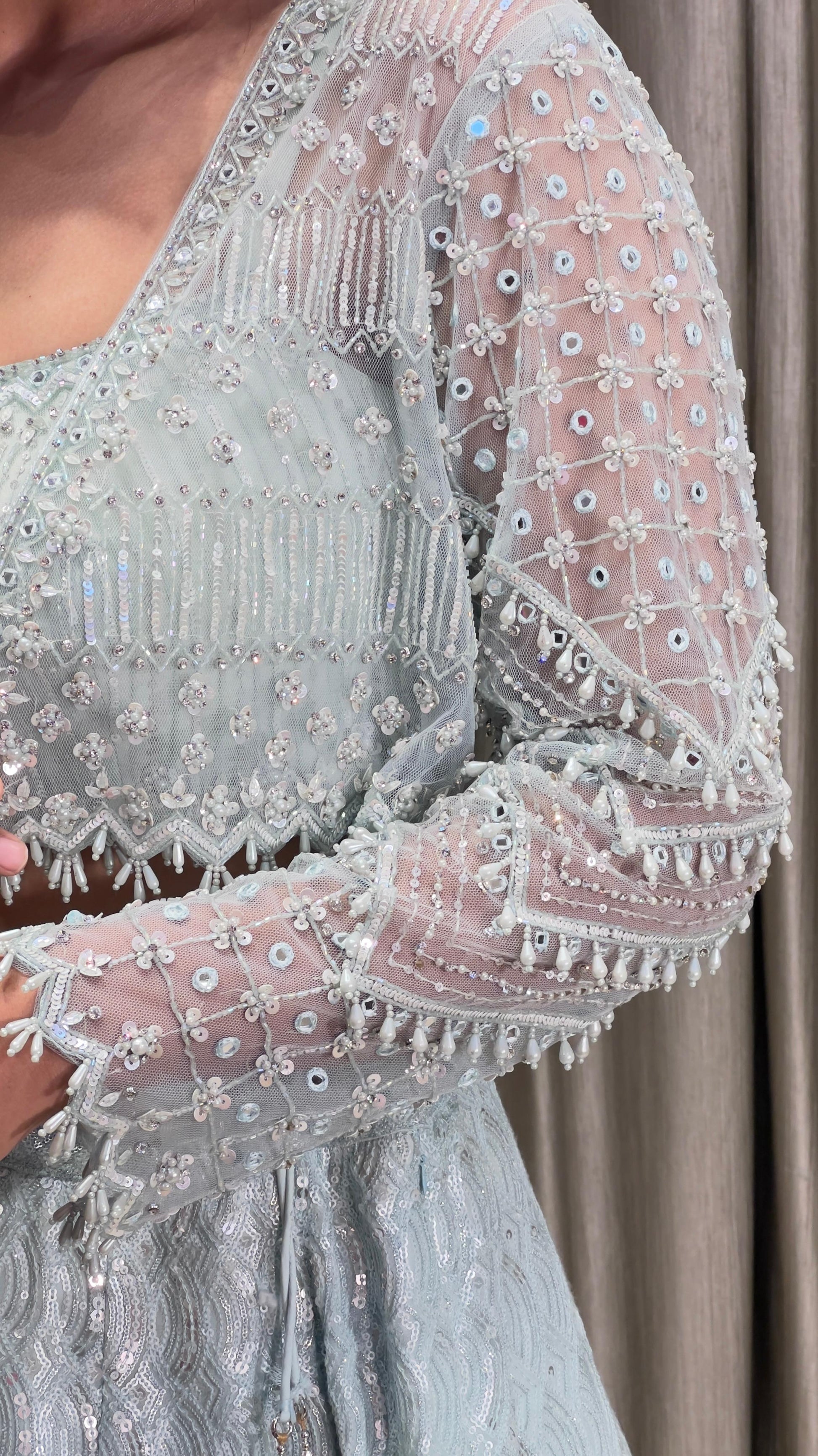 WESTERN LEHENGA CHOLI WITH JACKET STYLE COCKTAIL,EVENING PARTY,RECEPTION,WEDDING PARTY OUTFIT