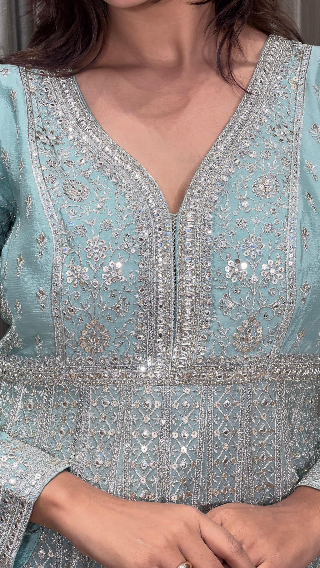 FESTIVE WEAR DESIGNER  GOWN