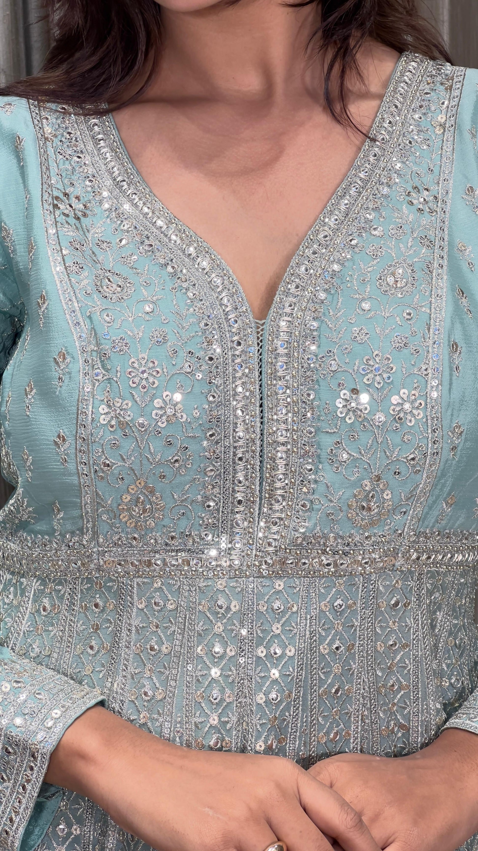 FESTIVE WEAR DESIGNER  GOWN