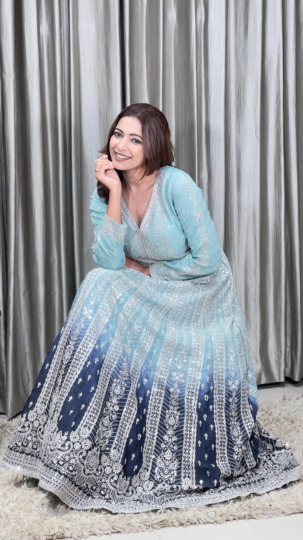 FESTIVE WEAR DESIGNER  GOWN