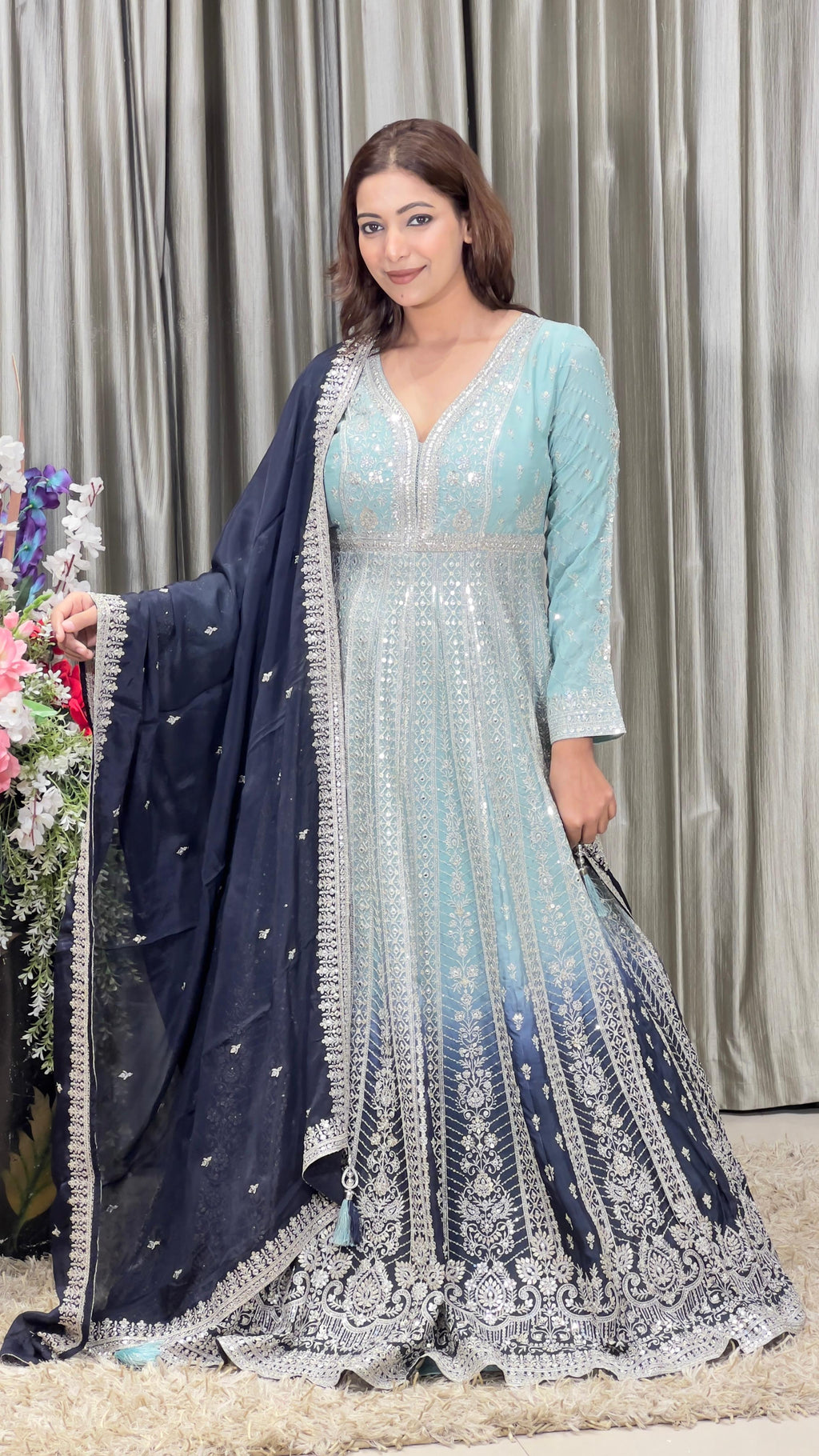 FESTIVE WEAR DESIGNER  GOWN