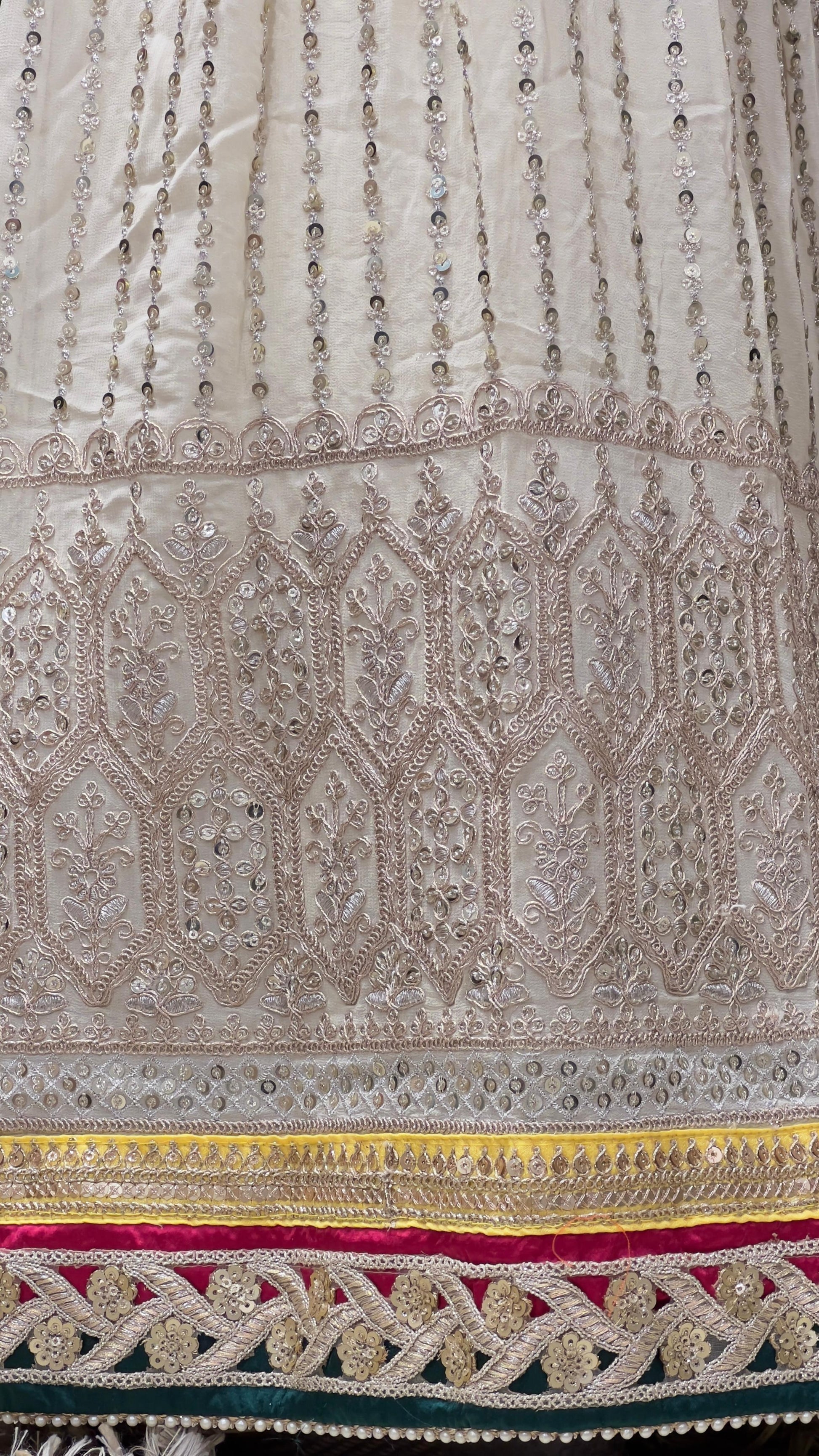 GHARARA STYLE OUTFIT,WEDDING,FESTIVE CELEBRATION,RECEPTION,PARTY WEAR