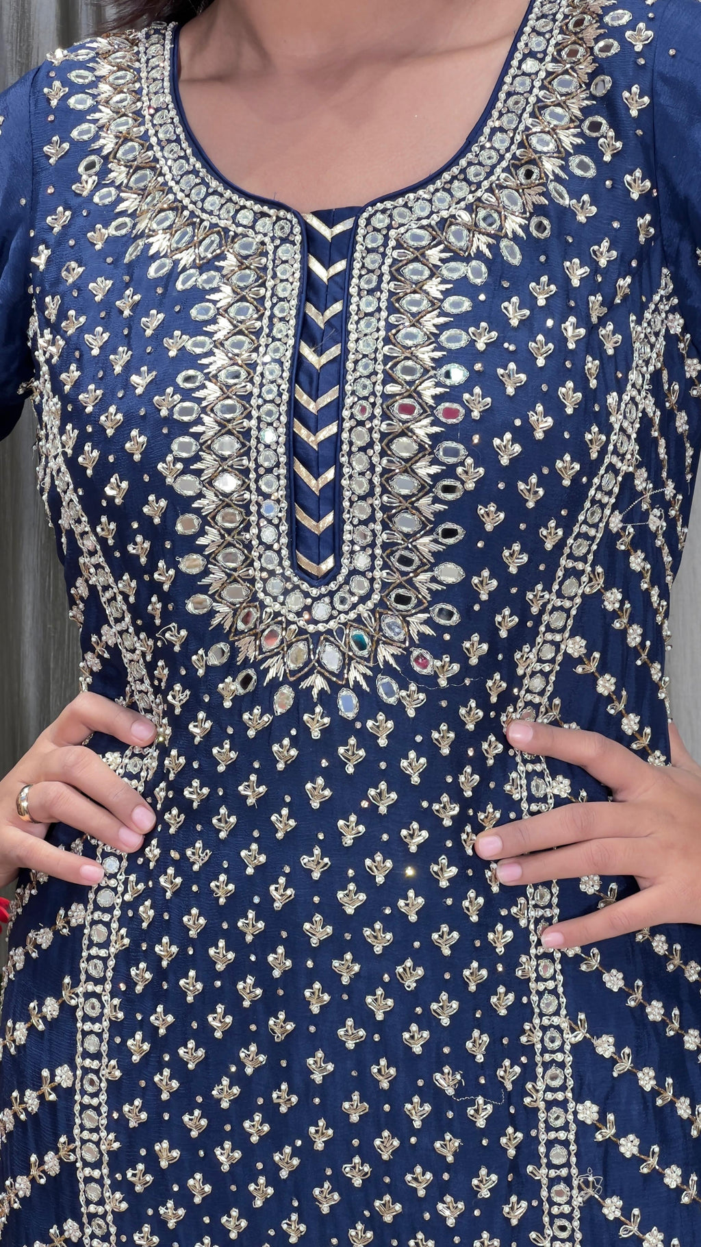 PARTY WEAR RECEPTION LOOK GHARARA SUIT
