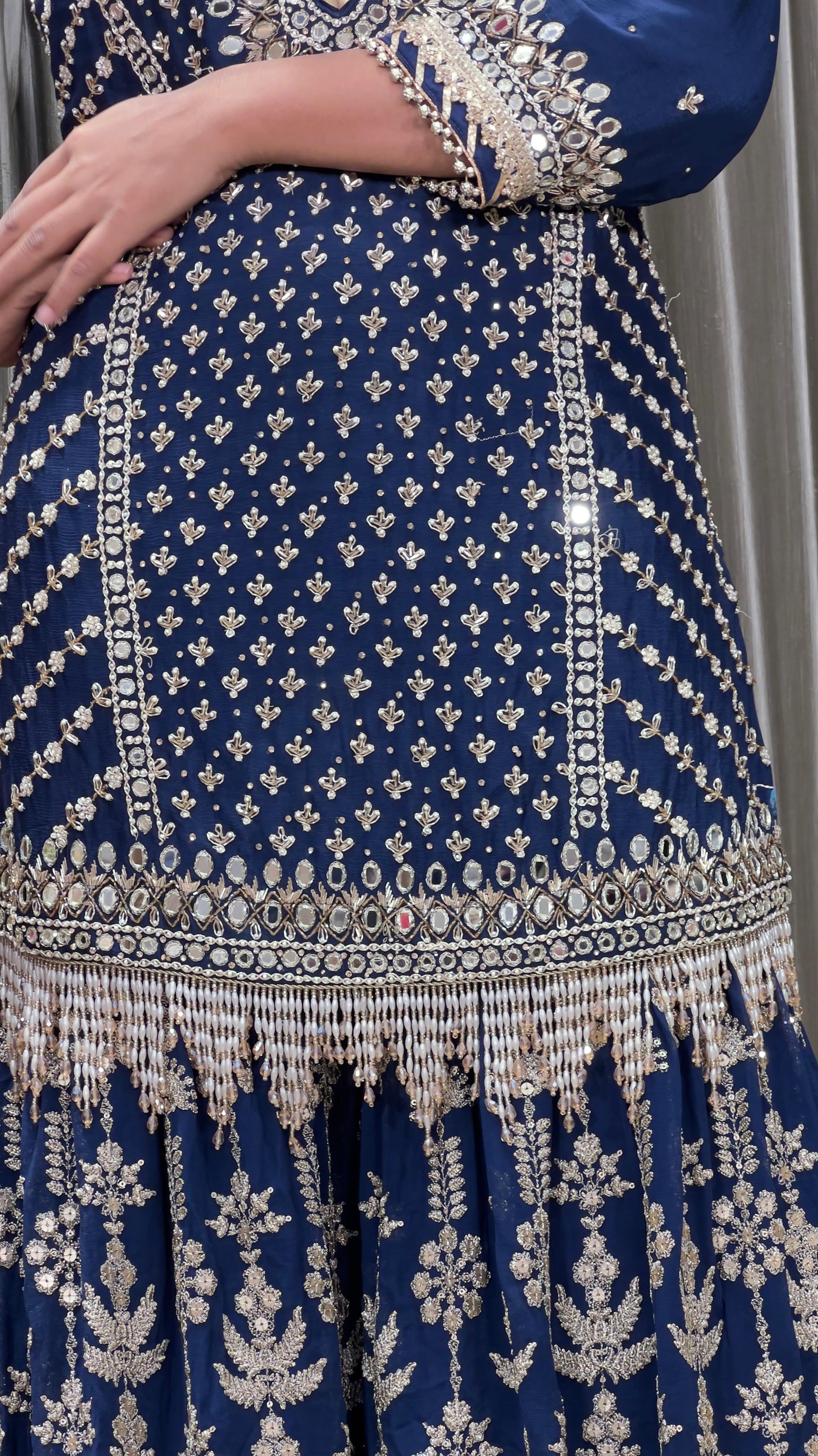 PARTY WEAR RECEPTION LOOK GHARARA SUIT