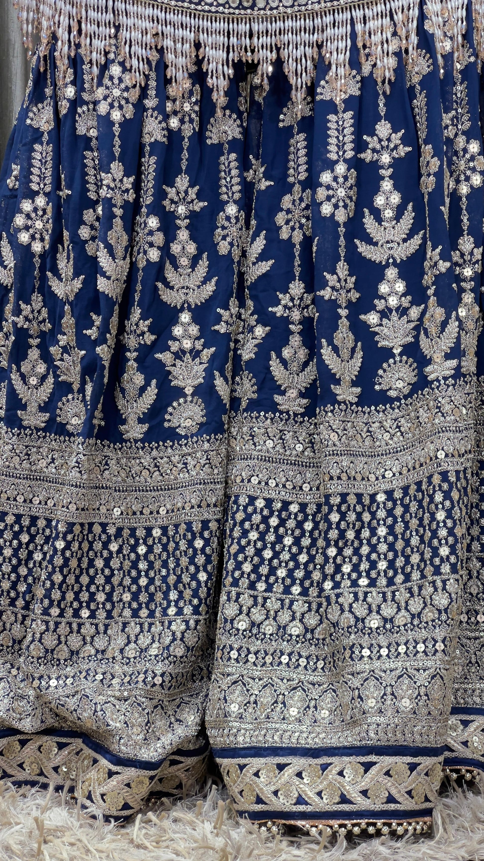 PARTY WEAR RECEPTION LOOK GHARARA SUIT