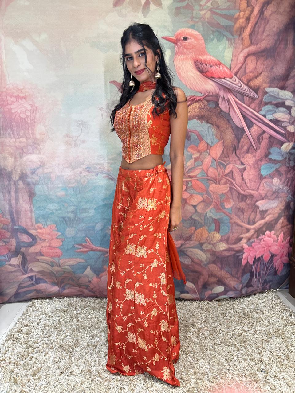 INDO-WESTERN PARTY WEAR OUTFIT