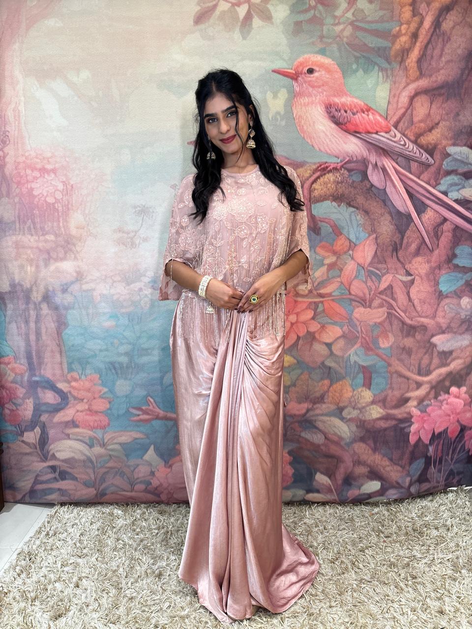 INDO-WESTERN FESTIVE STYLE,HALDI,MEHNDI OCCASSION PARTY WEAR