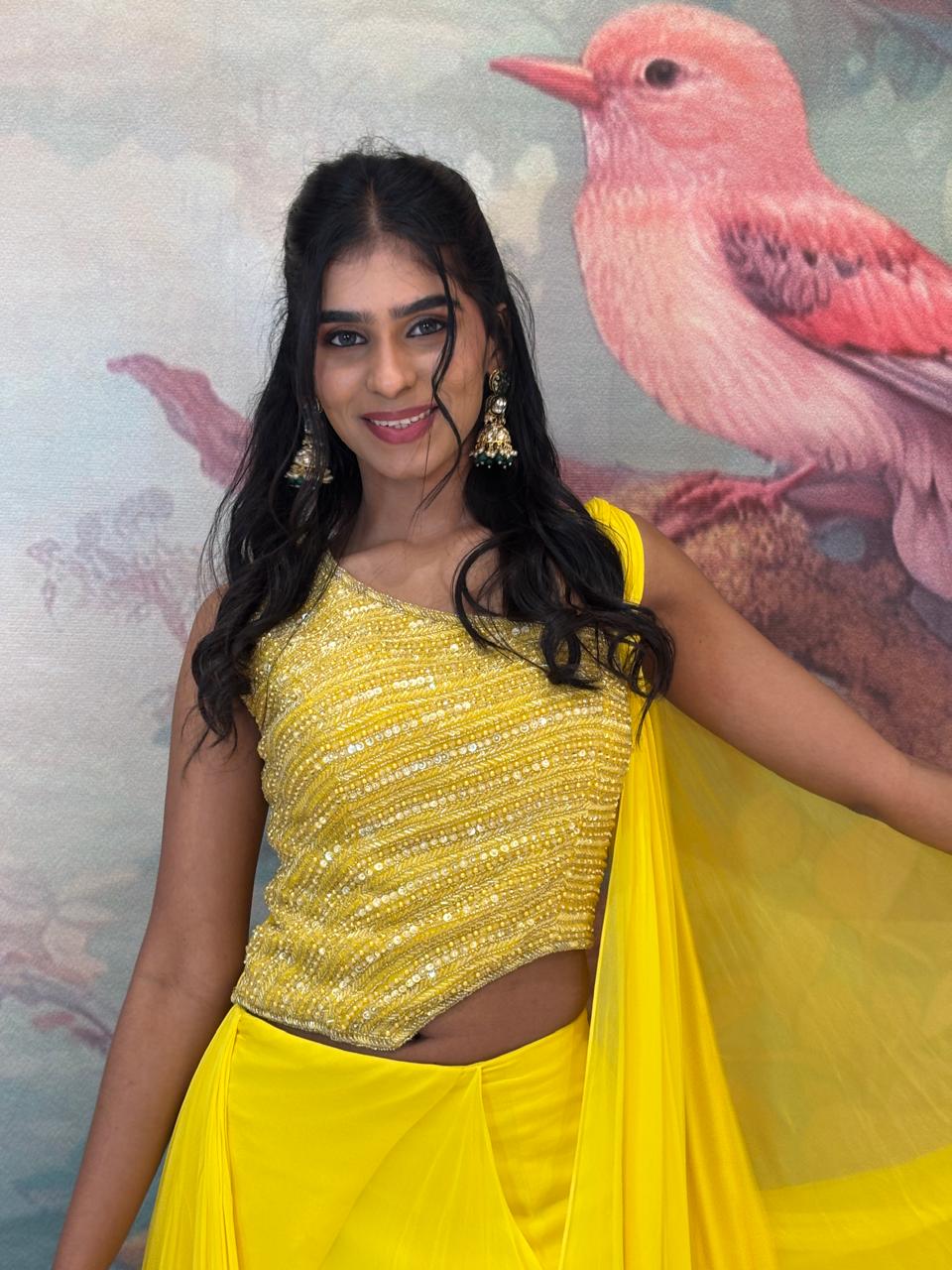 INDO-WESTERN HALDI,FESTIVE WAER OUTFIT