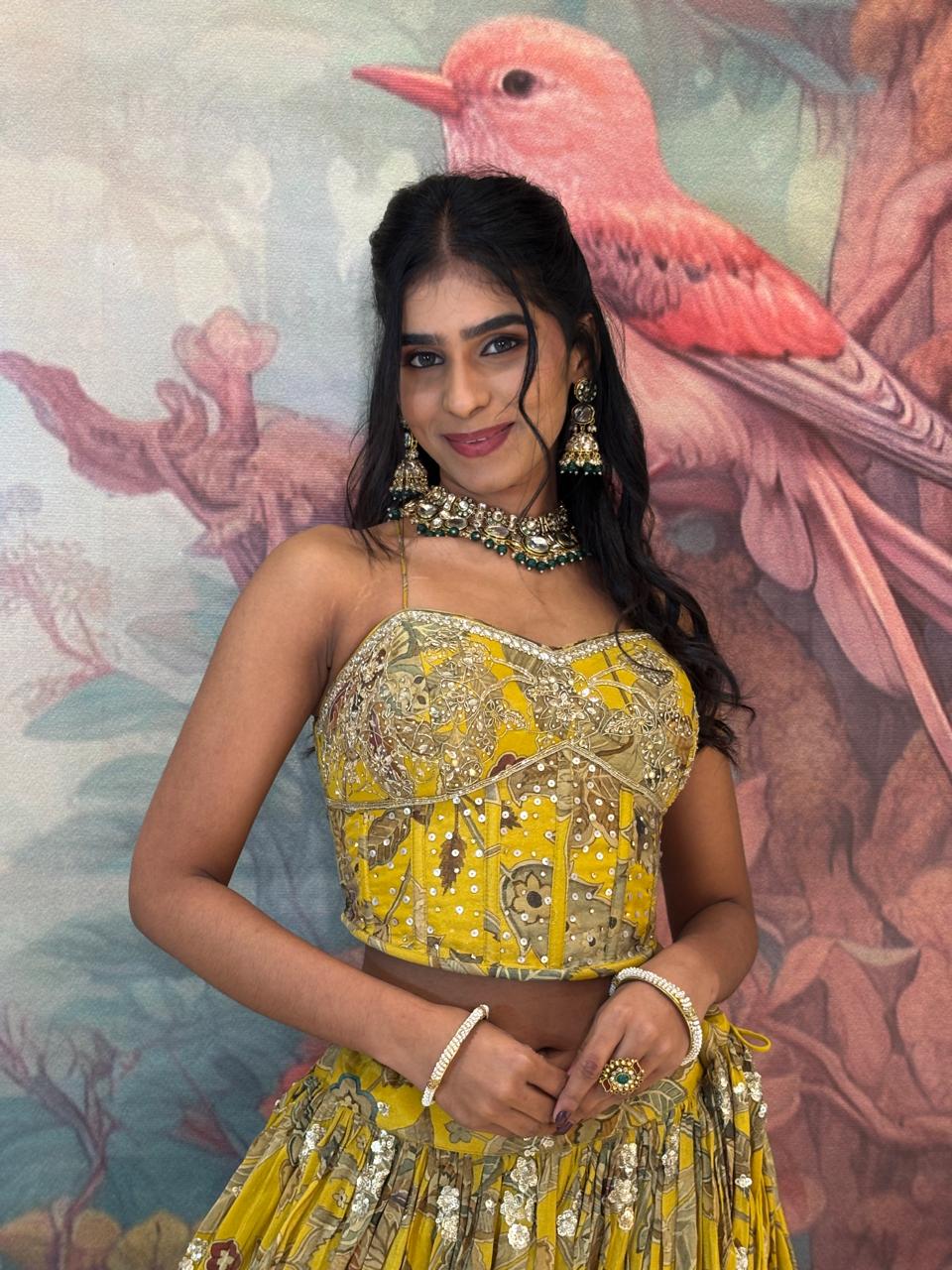 DESIGNER LEHENGA CHOLI,HALDI,MEHENDI,PARTY WERAR OUTFIT