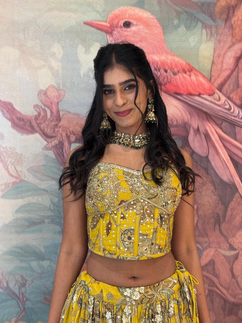 DESIGNER LEHENGA CHOLI,HALDI,MEHENDI,PARTY WERAR OUTFIT