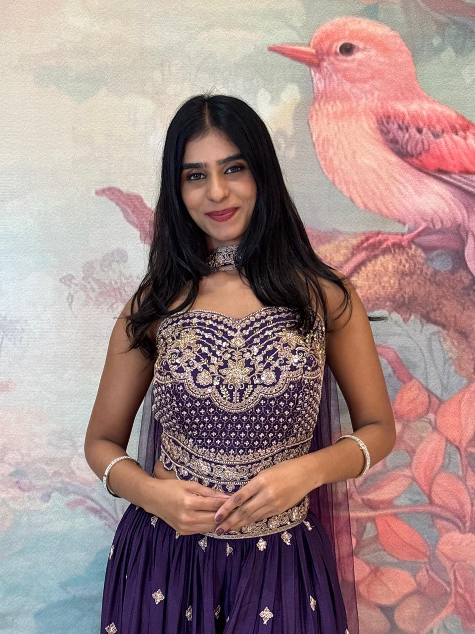 INDO-WESTERN SPEGHETI STYLE OUTFIT HALDI,MEHNDI,FESTIVE WEAR