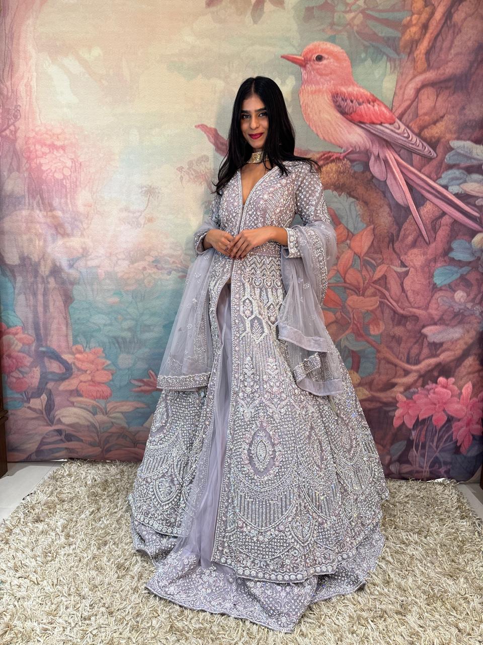DESIGNER BRIDAL LEHENGA,WEDDING,RECEPTION,PARTY WEAR