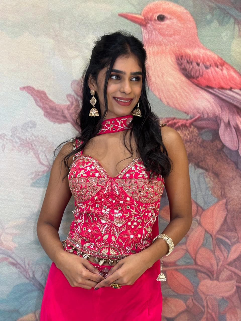 INDO-WESTERN FESTIVE PARTY WEAR OUTFIT