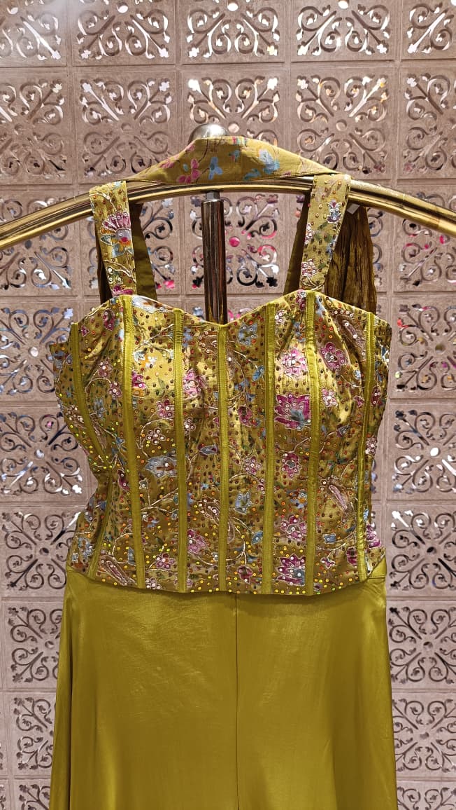 INDO- WESTERN CORSET STYLE