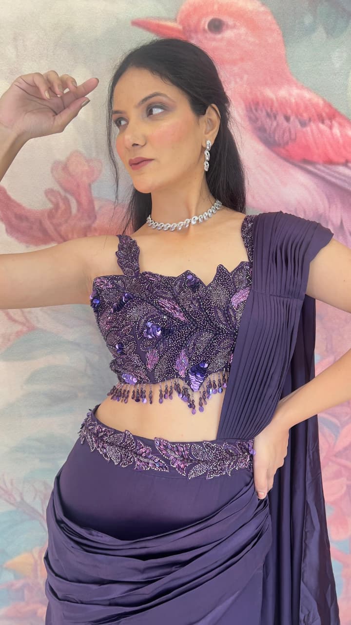 DESIGNER FISH-CUT LEHENGA