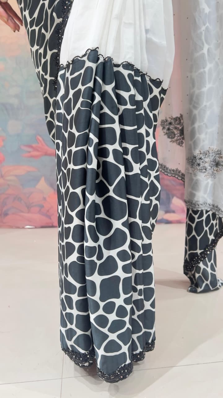 COCKTAIL LOOK PARTY WEAR SAREE