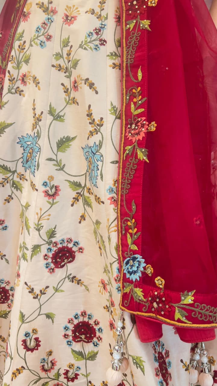 DESIGNER PARTY WEAR RECEPTION ENGAGMENT WEDDING LEHENGA CHOLI