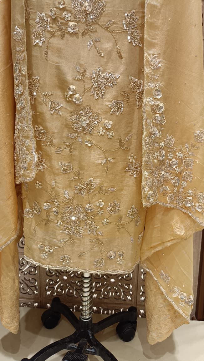 DESIGNER PARTY WEAR DRESS MATERIAL