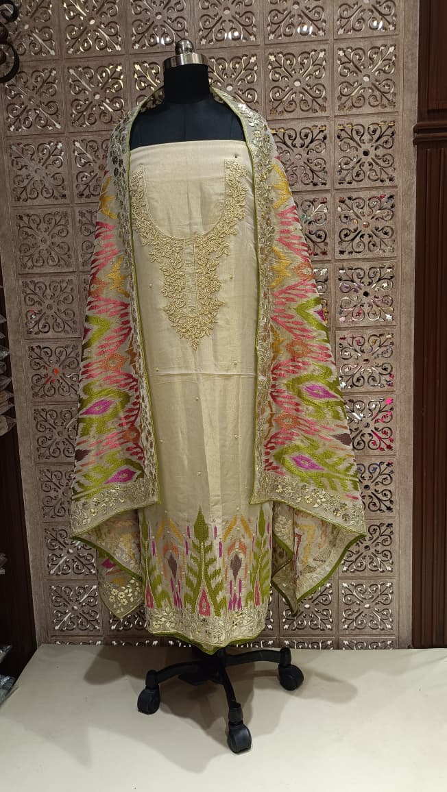 PARTY WEAR OCCASSION DRESS MATERIAL