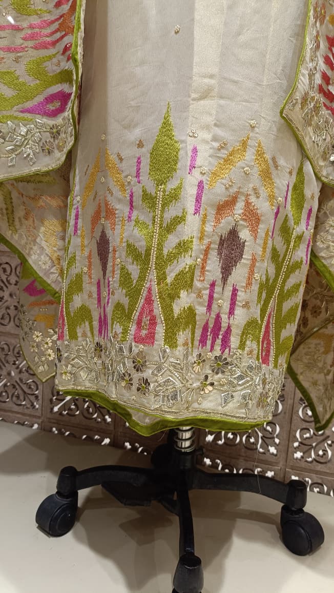 PARTY WEAR OCCASSION DRESS MATERIAL