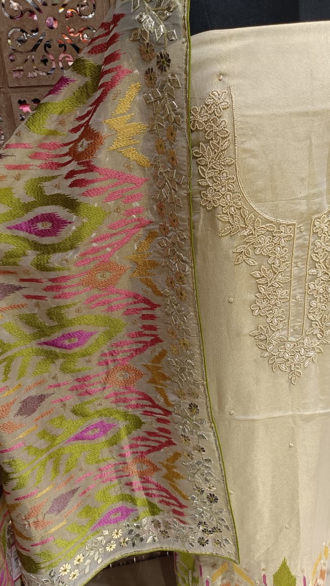 PARTY WEAR OCCASSION DRESS MATERIAL