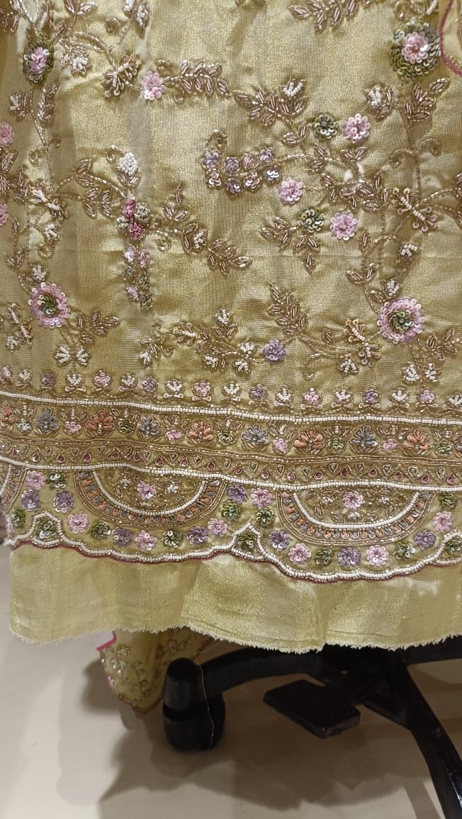 HEAVYY WORK DESIGN DRESS MATERIAL