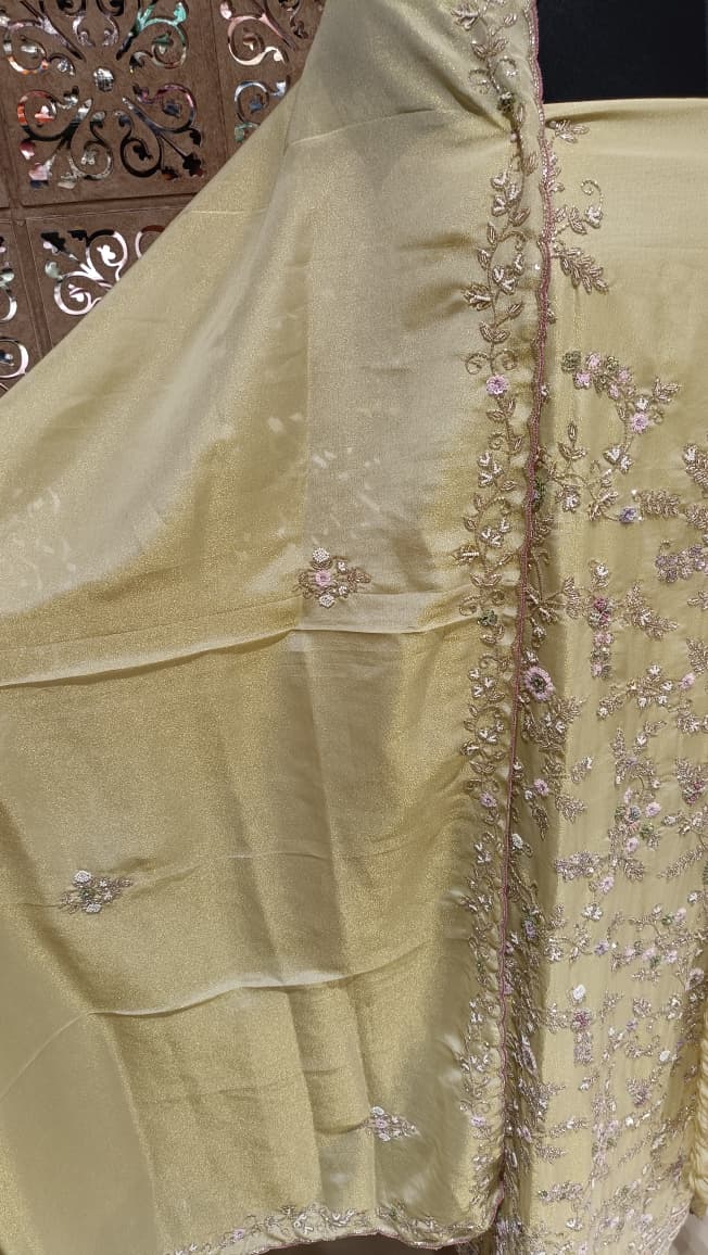 HEAVYY WORK DESIGN DRESS MATERIAL