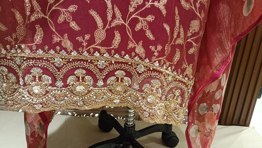 PARTY WEAR DRESS MATERIAL