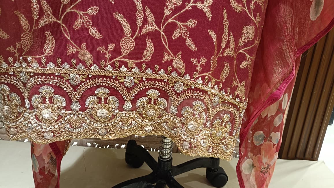 PARTY WEAR DRESS MATERIAL