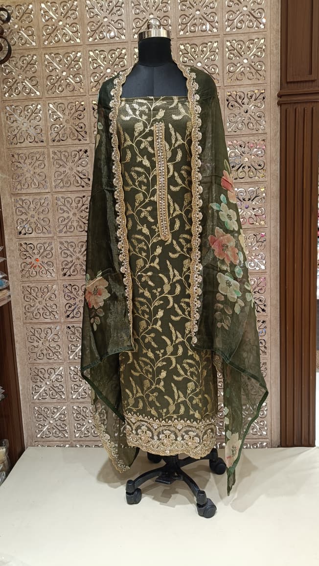 FESTIVE WEAR DRESS MATERIAL