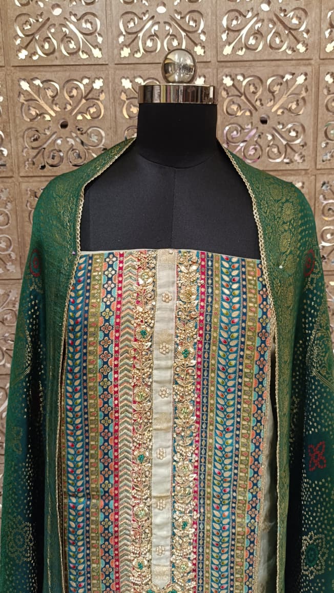 FESTIVE PARTY WEAR DRESS MATERIAL