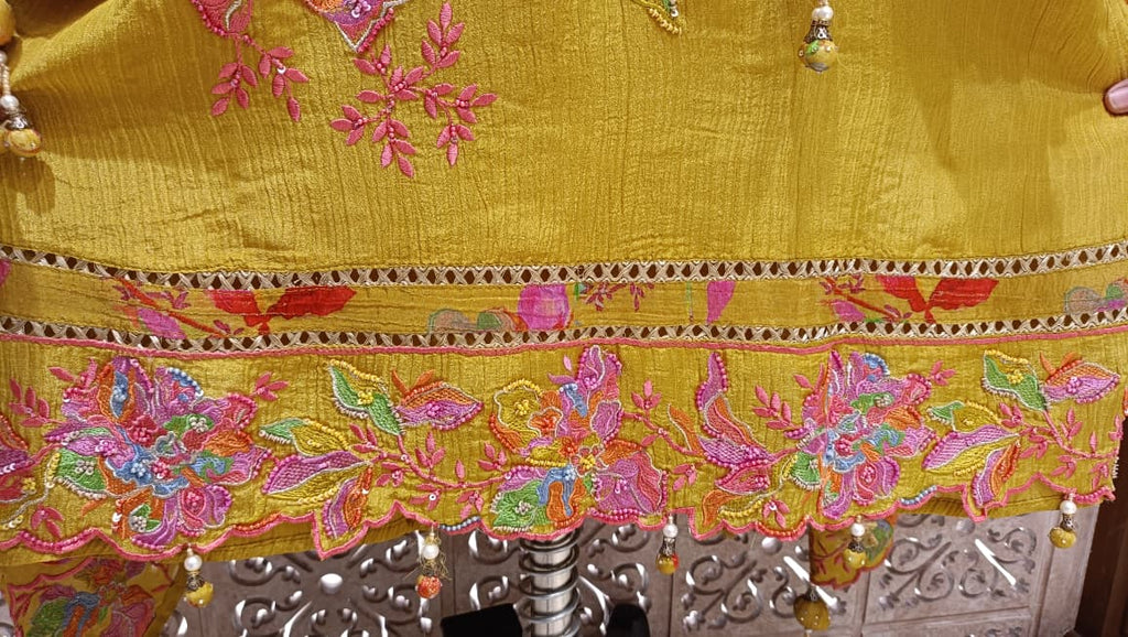 SEMI OCCASSION PARTY WEAR DRESS MATERIAL