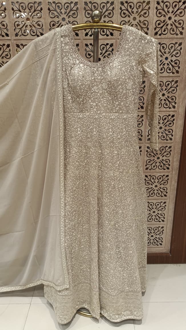 DESIGNER RECEPTION WEDDING FUNCTIONAL WEAR GOWN