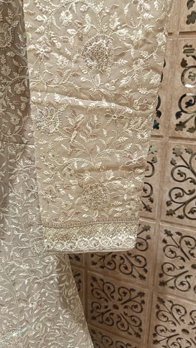 DESIGNER RECEPTION WEDDING FUNCTIONAL WEAR GOWN