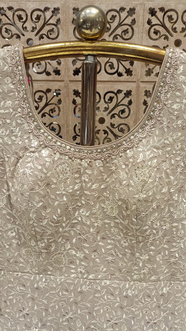 DESIGNER RECEPTION WEDDING FUNCTIONAL WEAR GOWN