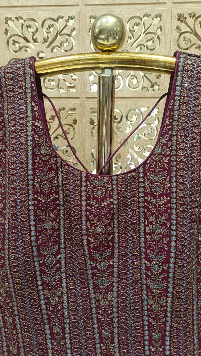 PARTY WEAR GOWN STYLE OUTFIT