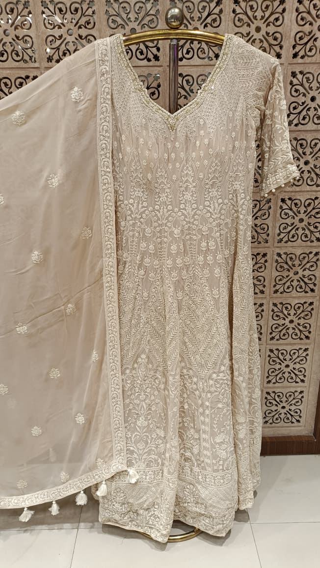 DESIGNER PARTY WEAR GOWN RECEPTION,WEDDING OUTFIT