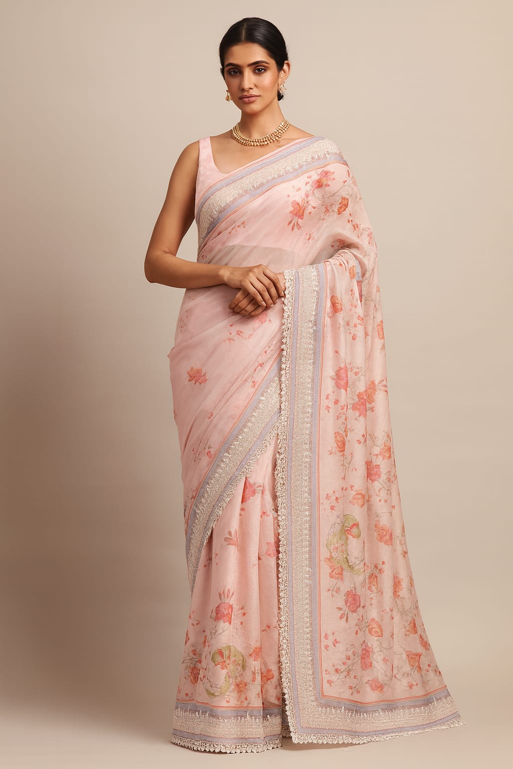 FUNCTIONAL FESTIVE OCCASSION PARTY WEAR SAREE
