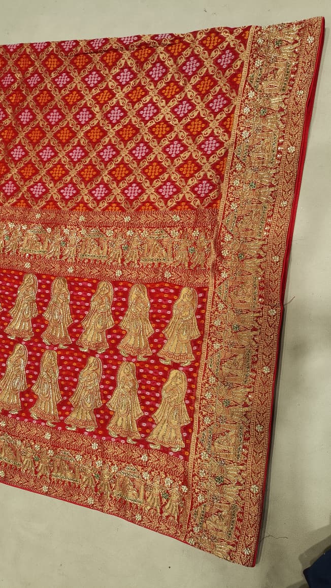 WEDDIND RECEPTION FUNCTIONAL FESTIVE PARTY WEAR SAREE