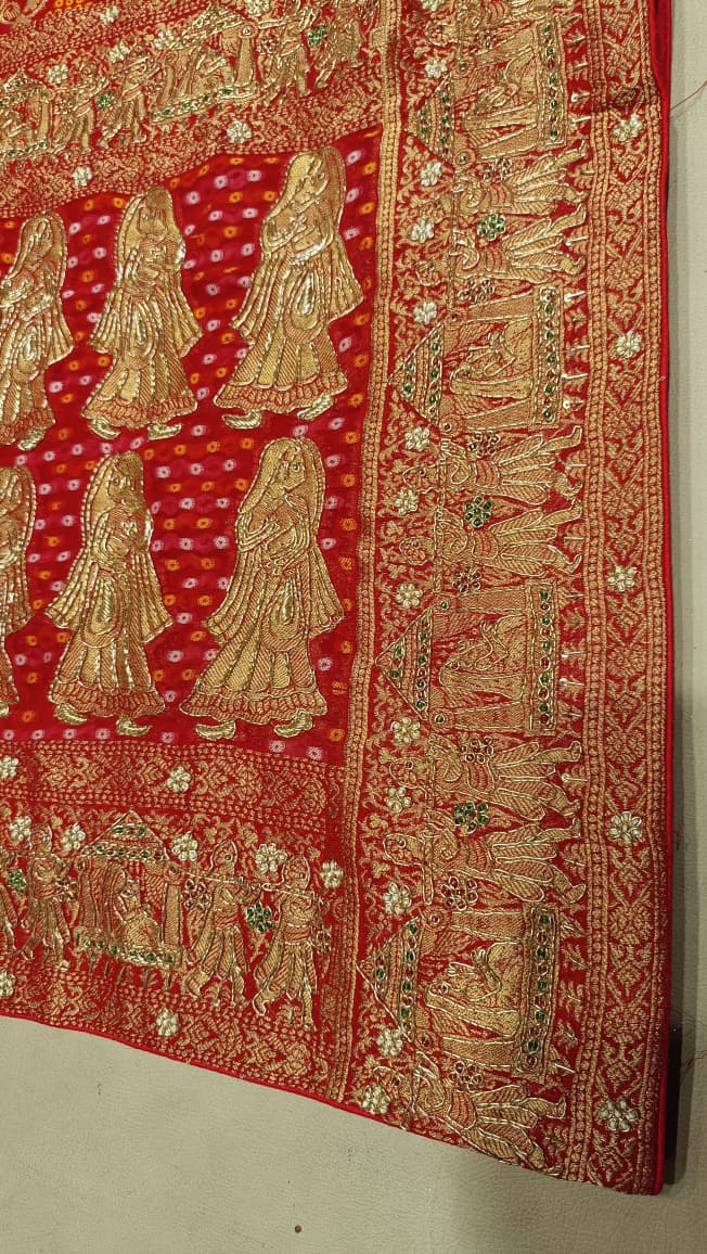 WEDDIND RECEPTION FUNCTIONAL FESTIVE PARTY WEAR SAREE