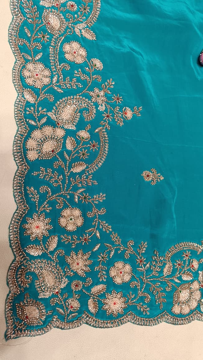 WEDDING,RECEPTION FUNCTIONAL PARTY WEAR SAREE