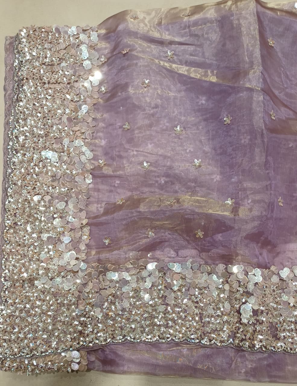 RECEPTION WEDDING FESTIVE OCCASSION PARTY WEAR SAREE